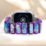 Majestic Tibetan Jasper Stretch Apple Watch Strap