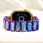 Majestic Tibetan Jasper Stretch Apple Watch Strap