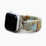 Earth Tibetan Jasper Stretch Apple Watch Strap - Image 5