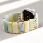 Amazonite Grace Stretch Apple Watch Strap