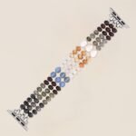 Tropical Earth Stone Stretch Apple Watch Strap