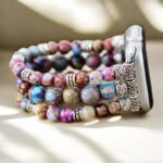 Intense Jasper Stretch Apple Watch Strap