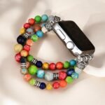 Vibrant Chakra Stretch Apple Watch Strap