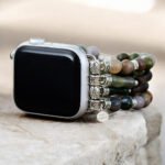 Vintage Agate Stretch Apple Watch Strap